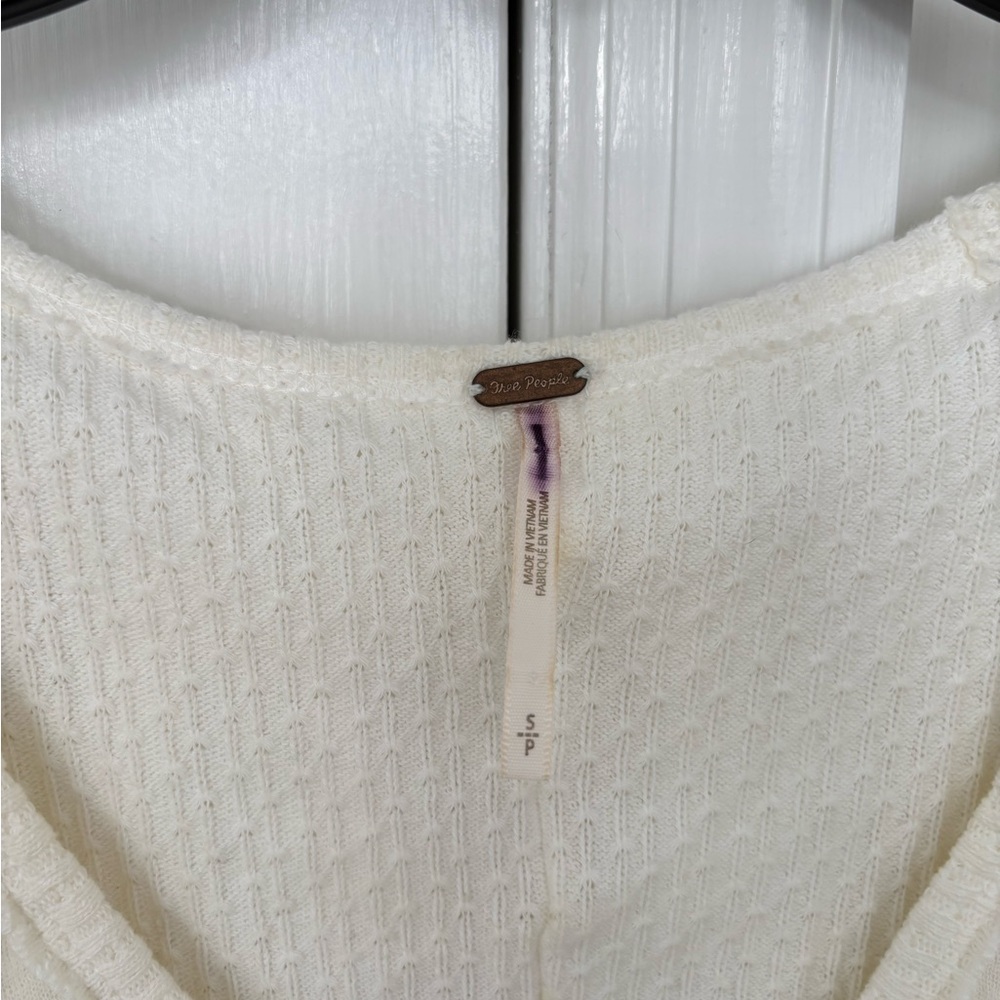 Free People Ruffle Collar Top - Picture 3 of 5